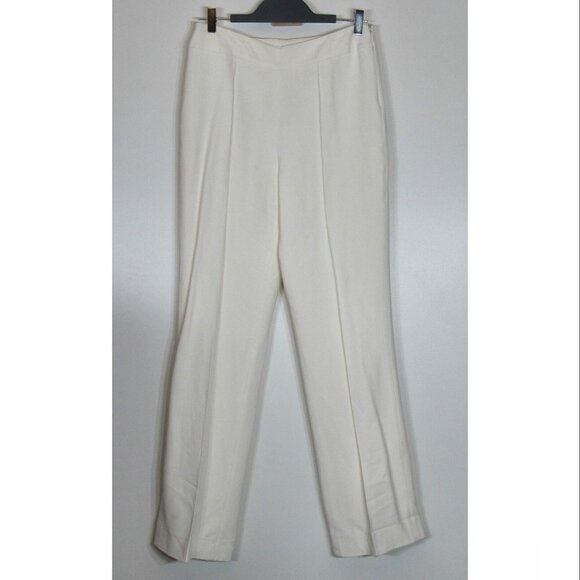 Victor Alfaro bootcut trousers, Off White, Womens Size 8 US - Picture 1 of 4